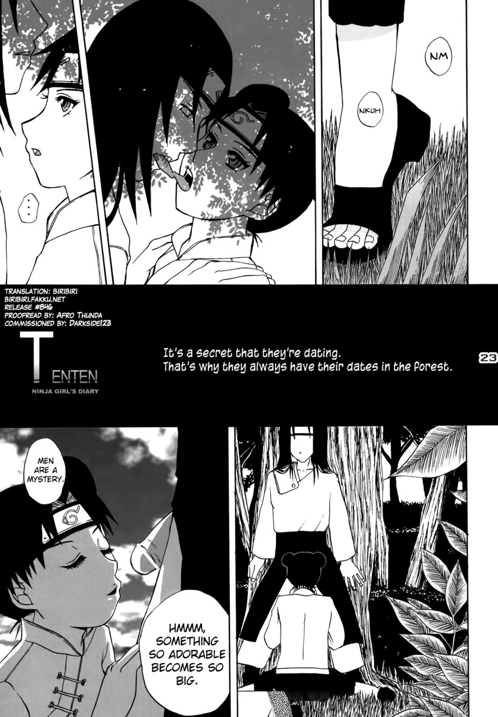 Hentai Manga Comic-Ninja Girl's Diary - Tenten-Read-4